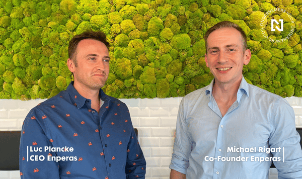VITO spin-off Enperas, met CEO Luc Plancke aan het roer, vond co-founder Michaël Rigart via het Find Your Co-Founder van Netwerk Ondernemen.